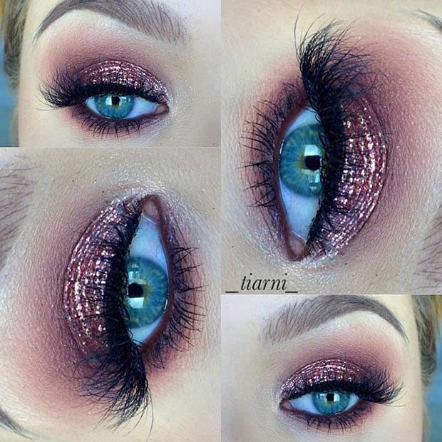 Best makeup looks for blue eyes