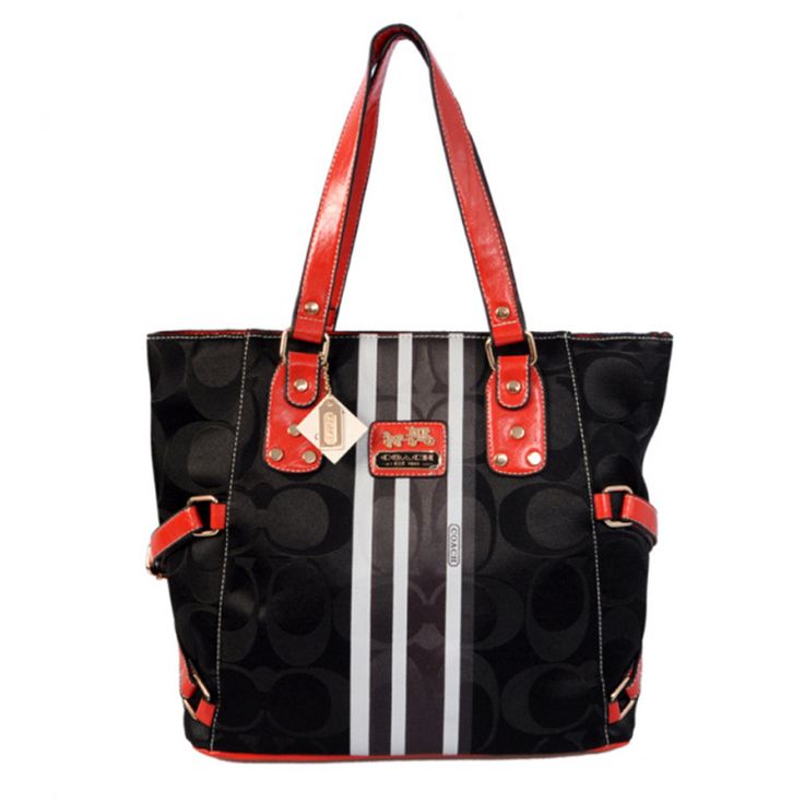 Bags & Handbag Trends : low-priced Coach Poppy Red Black Bag on sale online,save up to 90% off ...
