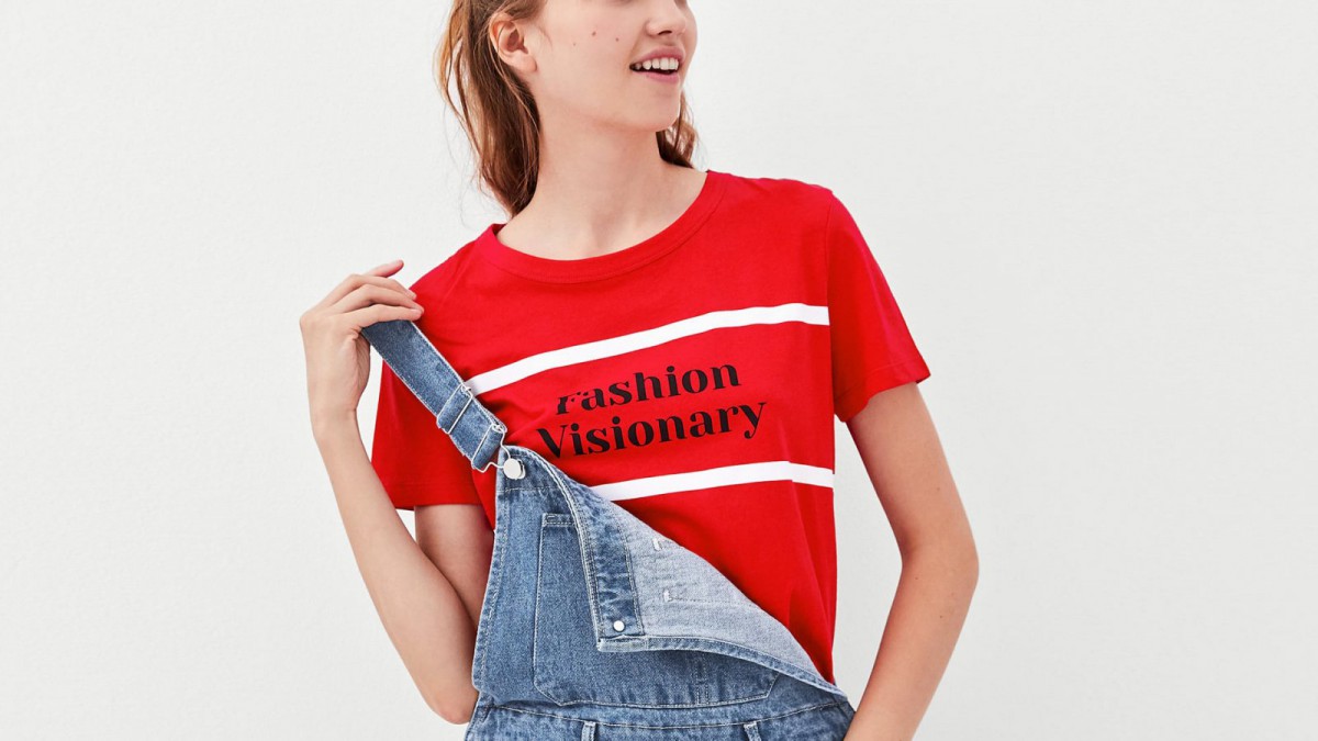 Texte du t-shirt 'Fashion Visionary' de Zara, pour 7,95 euros.