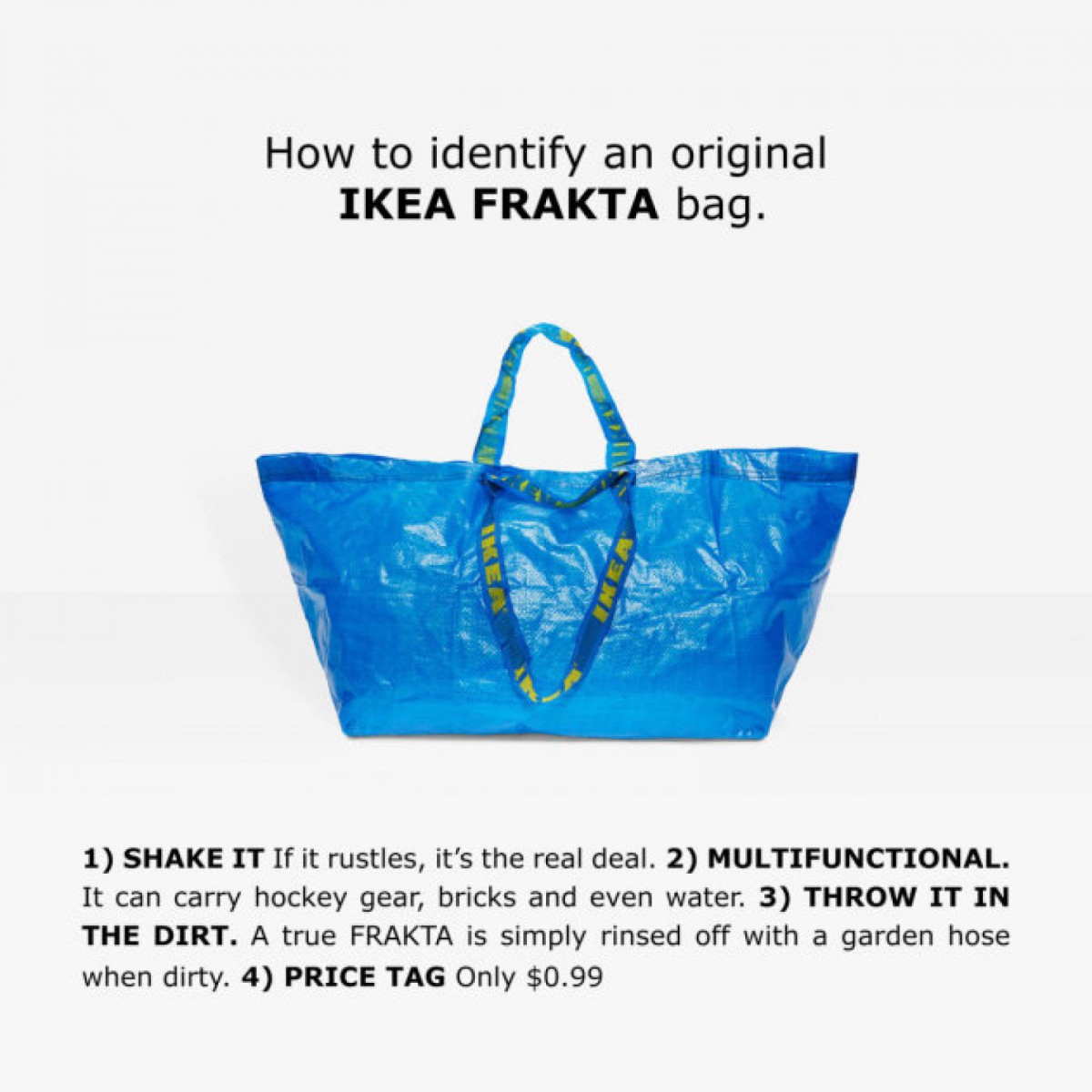Ikea "aide" à différencier votre sac des imitations